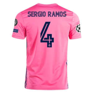 Nogometni Dres Real Madrid Sergio Ramos 4 Drugi 2020/2021