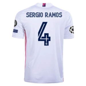 Nogometni Dres Real Madrid Sergio Ramos 4 Domaći 2020/2021