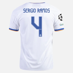 Nogometni Dres Real Madrid Sergio Ramos 4 Domaći  2021/22
