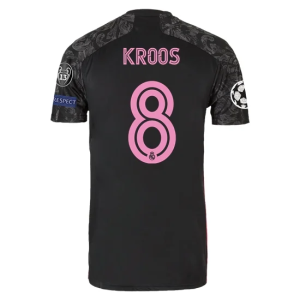Nogometni Dres Real Madrid Toni Kroos 8 Treći 2020/2021