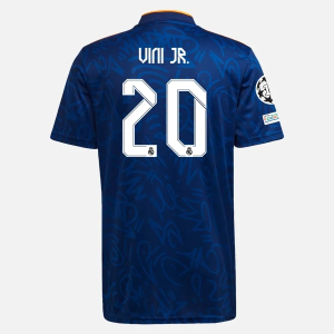 Nogometni Dres Real Madrid Vinicius Jr. 20 Drugi  2021/22