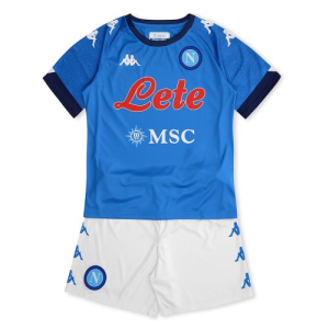 Nogometni Dres SSC Napoli Dječji Domaći 2020/2021 （+ kratke hlače）