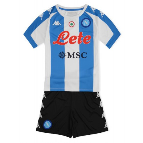 Nogometni Dres SSC Napoli Dječji Special Fourth 2020/2021 （+ kratke hlače）