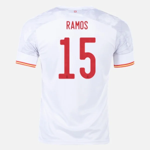 Nogometni Dres Španjolska Sergio Ramos 15 Drugi Euro 2020