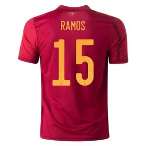 Nogometni Dres Španjolska Sergio Ramos 15 Domaći Euro 2020