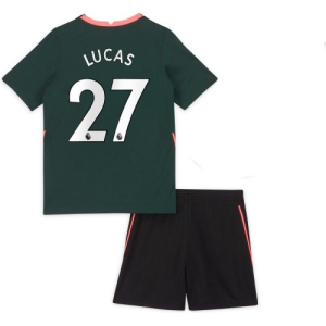 Nogometni Dres Tottenham Hotspur Lucas Moura 27 Dječji Drugi 2020/2021 （+ kratke hlače）