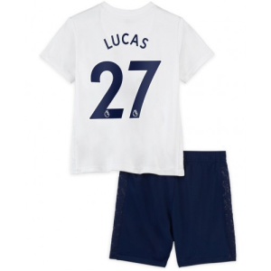 Nogometni Dres Tottenham Hotspur Lucas Moura 27 Dječji Domaći 2021 22 （+ kratke hlače）