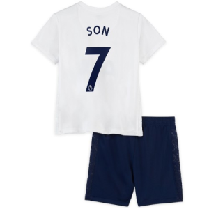 Nogometni Dres Tottenham Hotspur Son Heung min 7 Dječji Domaći 2021 22 （+ kratke hlače）