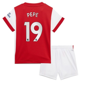 Nogometni Dres Arsenal Nicolas Pepe 19 Dječji Domaći 2021 2022（+ kratke hlače）