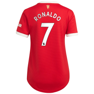 Nogometni Dres Manchester United Cristiano Ronaldo 7 Ženska Domaći 2021 2022