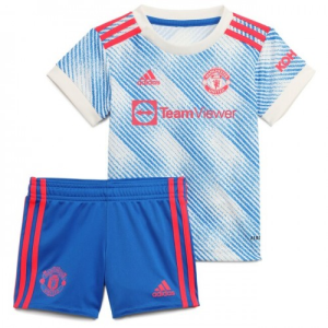 Nogometni Dres Manchester United Dječji Drugi 2021 2022（+ kratke hlače）