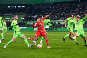 Pročitajte više o članku Bayern München je pobijedio Wolfsburg rezultatom 4-2