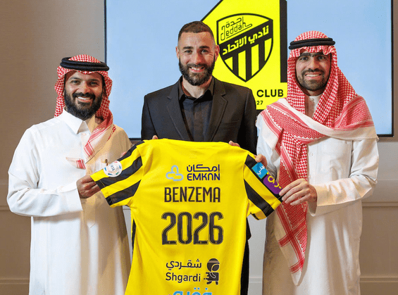 Trenutno pregledavate Službena objava je objavljena! Benzema je potpisao ugovor za nogometni klub Jeddah United iz Saudijske Arabije do 2026