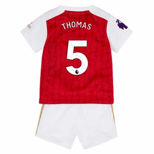 Nogometni Dres Arsenal Thomas 5 Dječji Domaći 2023 2024 （+ kratke hlače）