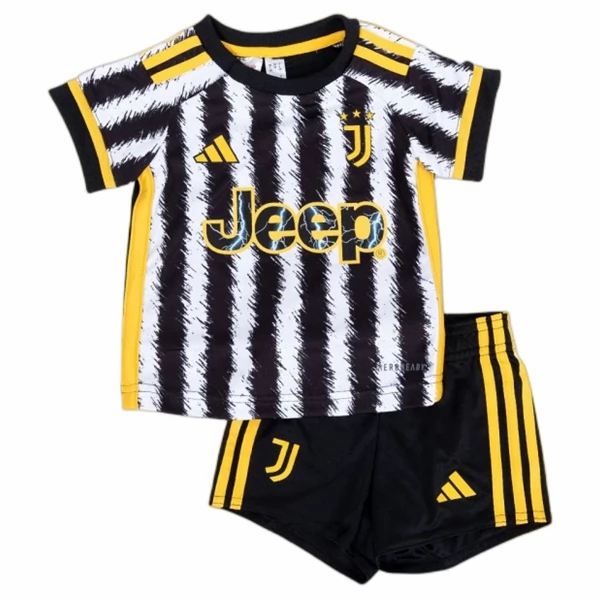 Nogometni Dres Juventus Dječji Domaći 2023 2024 （+ kratke hlače）