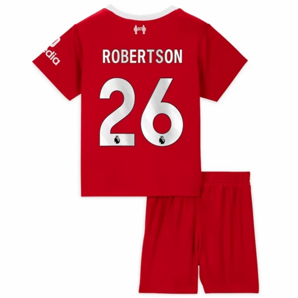 Nogometni Dres Liverpool Robertson 26 Dječji Domaći 2023 2024 （+ kratke hlače）