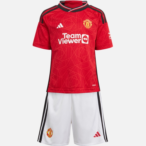 Nogometni Dres Manchester United Dječji Domaći 2023 2024 （+ kratke hlače）