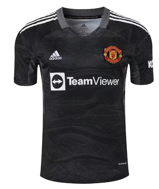 Nogometni Dres Manchester United Golmanski Crno 2022 2023