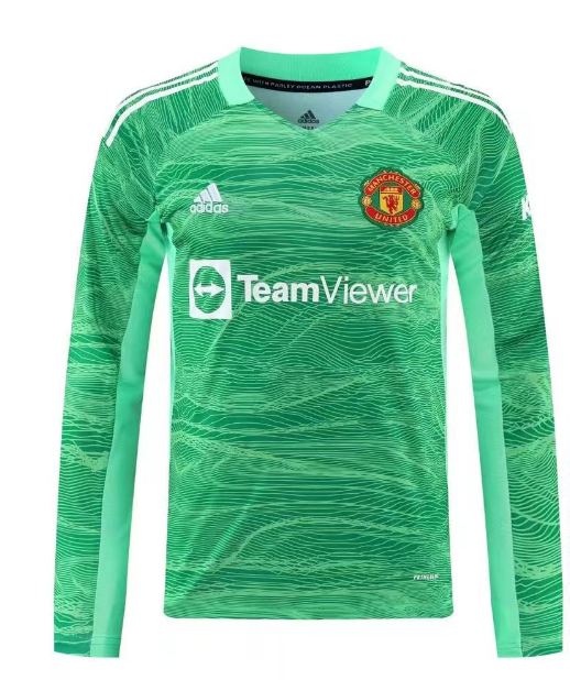 Nogometni Dres Manchester United Golmanski zelena 2023 – Dugim Rukavima