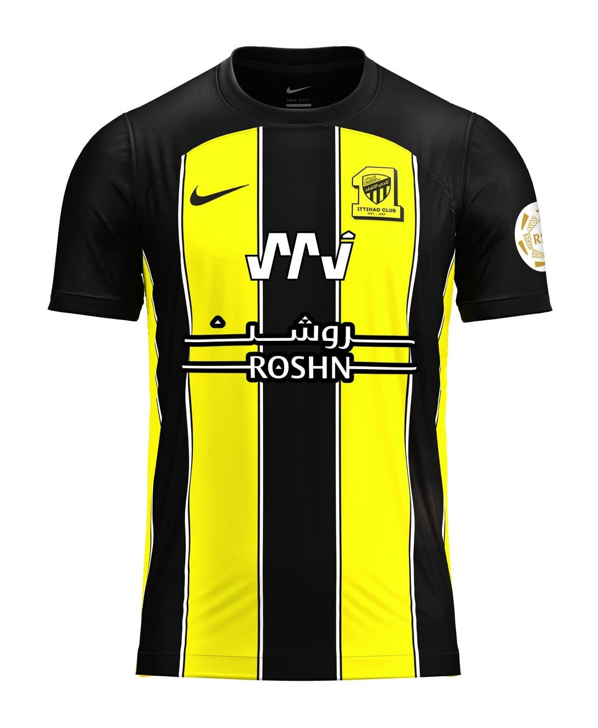 Nogometni Dres Al Ittihad Domaći 2023-24