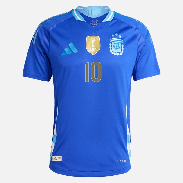 Nogometni Dres Argentina Drugi Messi 10 EURO 2024 adidas