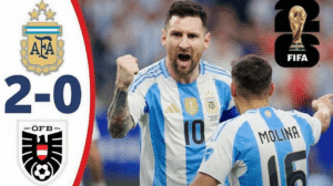 Messi u Argentina dres zabio dva gola – Argentina 2:0 Austrija, Messi preuzima vrh povijesne liste strijelaca
